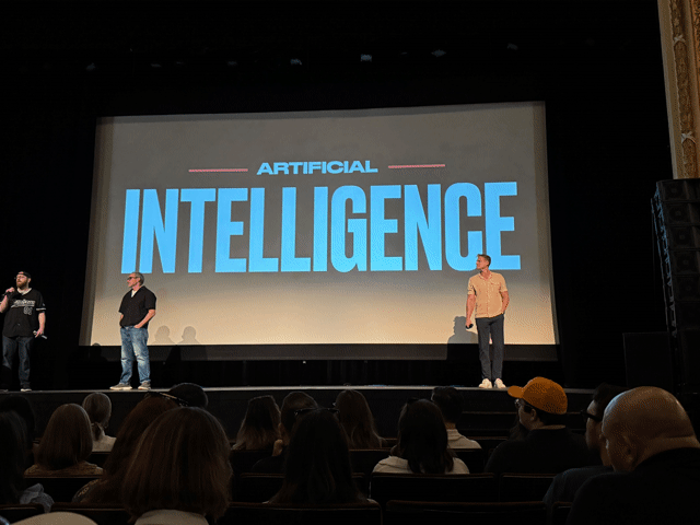 Presented a new AI platform at an internal all-hands meeting